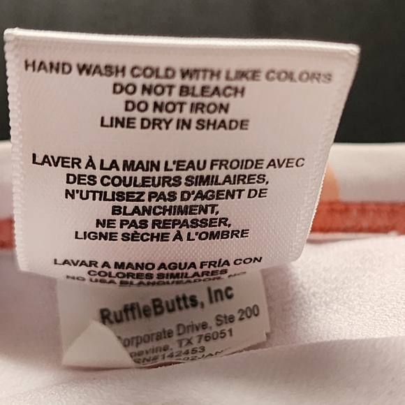 Ruffle Butts 3 piece swimsuit sz 12-18 months - Picture 7 of 11